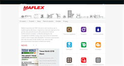 Desktop Screenshot of maflex.it