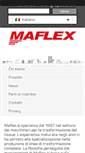 Mobile Screenshot of maflex.it